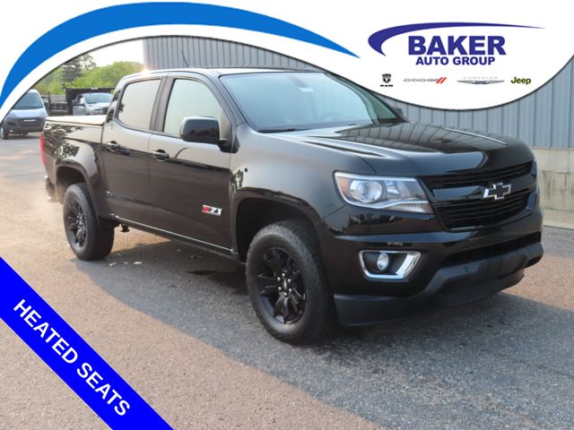 Black 2018 Chevrolet Colorado Pickup Truck Four-Wheel Drive 8-Speed Automatic