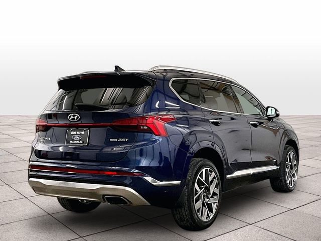 2022 Hyundai Santa Fe Calligraphy Blue at Bob Ruth Ford