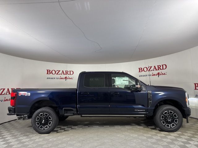 2025 Antimatter Blue Metallic Ford F-350SD Platinum 4X4 Truck