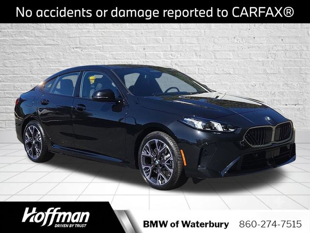 Black Sapphire Metallic 2026 BMW 2 Series Sedan All-Wheel Drive 7-Speed Automatic