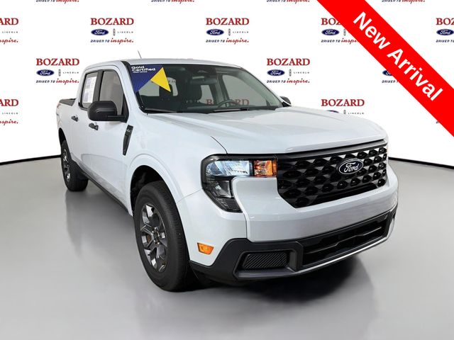 White Metallic 2025 Ford Maverick Pickup Truck Front-Wheel Drive Continuously Variable Transmission