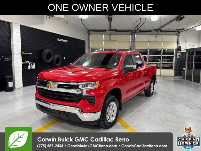Red Hot 2026 Chevrolet Silverado 1500 Pickup Truck Four-Wheel Drive Automatic