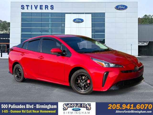 Supersonic Red 2020 Toyota Prius Hatchback Front-Wheel Drive Continuously Variable Transmission