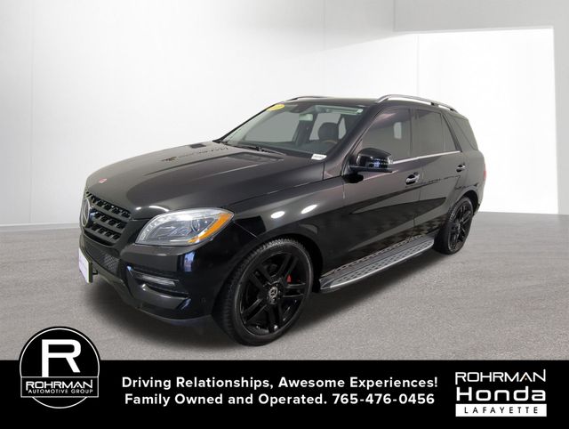 Black 2013 Mercedes-Benz M-Class SUV / Crossover All-Wheel Drive 7-Speed Automatic