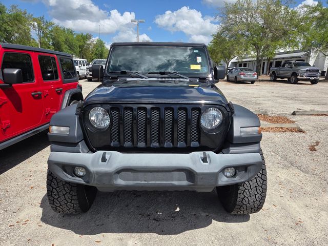 Certified Used 2019 Black Jeep Unlimited Sport S image 2
