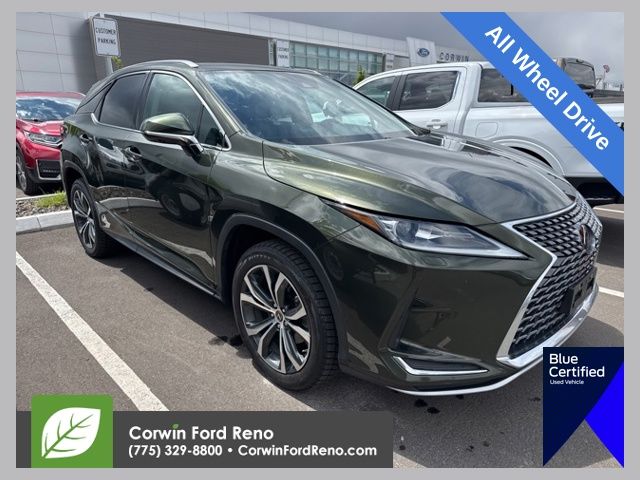 Green Pearl 2022 Lexus RX Hybrid 450h AWD SUV / Crossover All-Wheel Drive Continuously Variable Transmission
