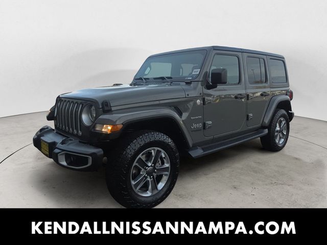 Sting-Gray Clearcoat 2022 Jeep Wrangler Unlimited Sahara 4WD SUV / Crossover Four-Wheel Drive 8-Speed Automatic