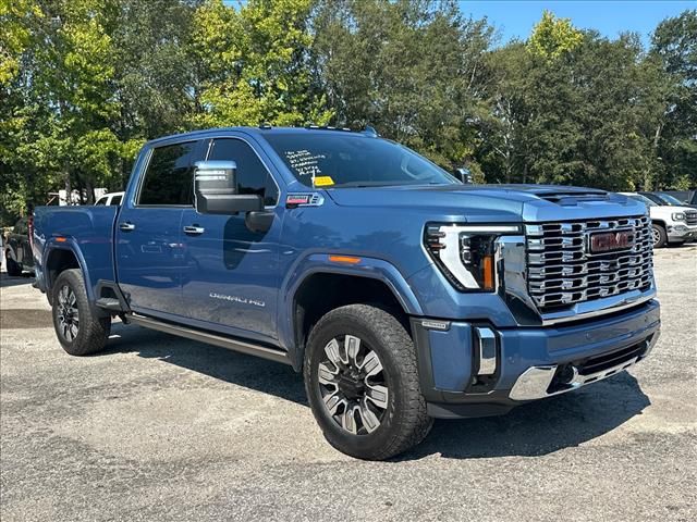 Downpour Metallic 2024 GMC Sierra 2500HD Pickup Truck Four-Wheel Drive 10-Speed Automatic