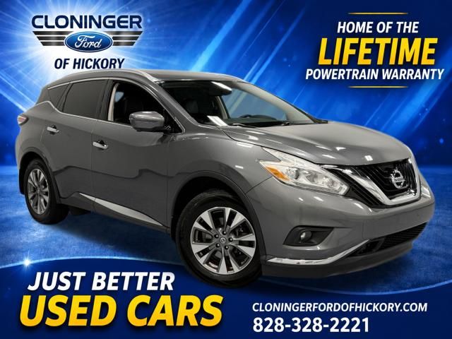 Gray (Gun Metallic) 2017 Nissan Murano SUV / Crossover All-Wheel Drive Continuously Variable Transmission