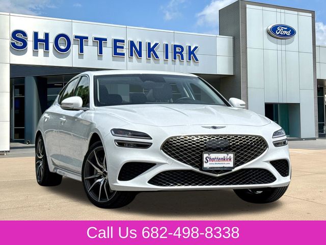 Alta White 2025 Genesis G70 Sedan Rear-Wheel Drive 8-Speed Automatic