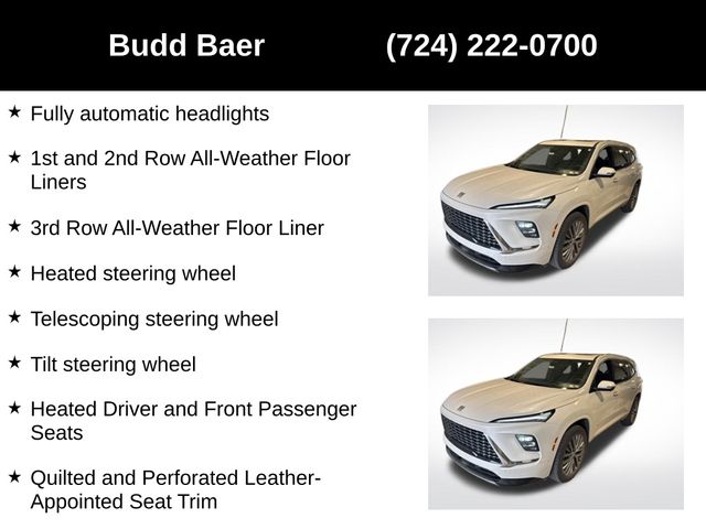 used 2025 Buick Enclave car, priced at $54,448