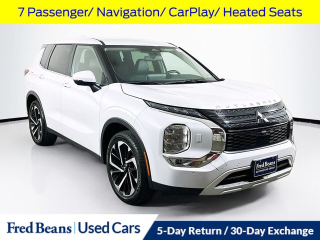 White Diamond 2024 Mitsubishi Outlander SE S-AWC SUV / Crossover All-Wheel Drive Continuously Variable Transmission