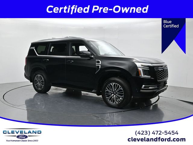 Super Black 2025 Nissan Armada SUV / Crossover Four-Wheel Drive 9-Speed Automatic