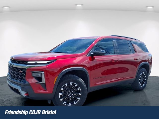 Radiant Red 2025 Chevrolet Traverse SUV / Crossover Four-Wheel Drive 8-Speed Automatic