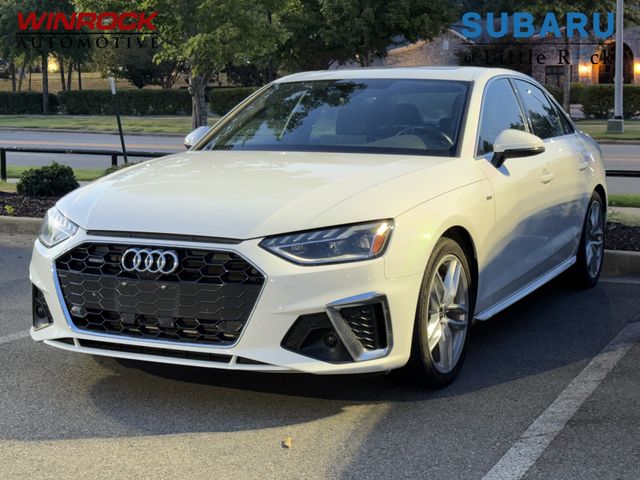 Arkona White 2024 Audi A4 Sedan All-Wheel Drive 7-Speed Automatic