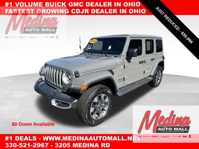 Sting-Gray Clearcoat 2022 Jeep Wrangler SUV / Crossover Four-Wheel Drive 8-Speed Automatic