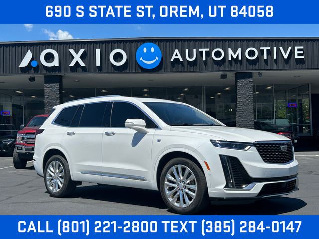 Crystal White Tricoat 2020 Cadillac XT6 SUV / Crossover Four-Wheel Drive 9-Speed Automatic