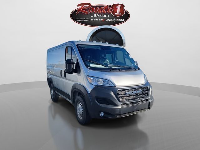 Bright Silver Metallic Clearcoat 2024 RAM ProMaster 1500 Tradesman 136 High Roof Cargo Van without Passenger Seat FWD Van Front-Wheel Drive 9-Speed Automatic