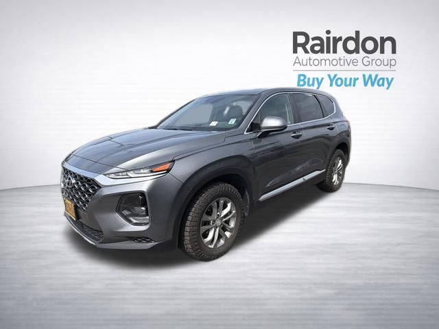 Machine Gray 2020 Hyundai Santa Fe SUV / Crossover All-Wheel Drive 8-Speed Automatic