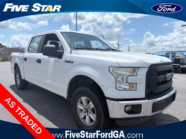 White 2015 Ford F-150 Pickup Truck 4X2 6-Speed Automatic