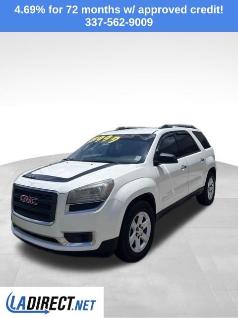 Summit White 2015 GMC Acadia SUV / Crossover Front-Wheel Drive 6-Speed Automatic