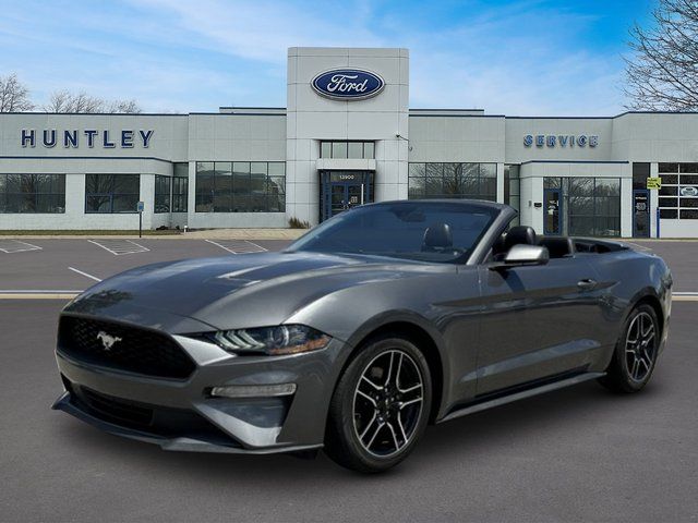 Gray Metallic 2023 Ford Mustang Convertible Rear-Wheel Drive Automatic
