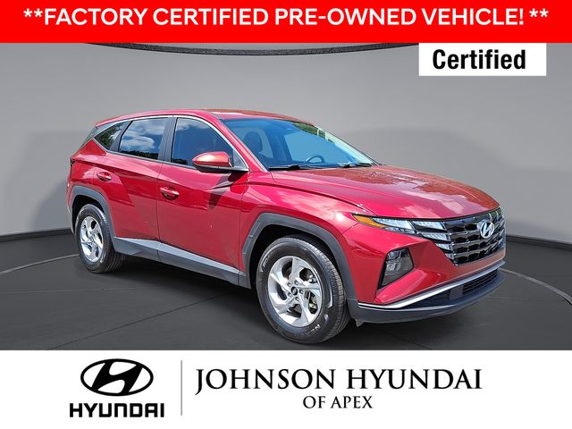 Ultimate Red 2024 Hyundai Tucson SUV / Crossover Front-Wheel Drive 8-Speed Automatic