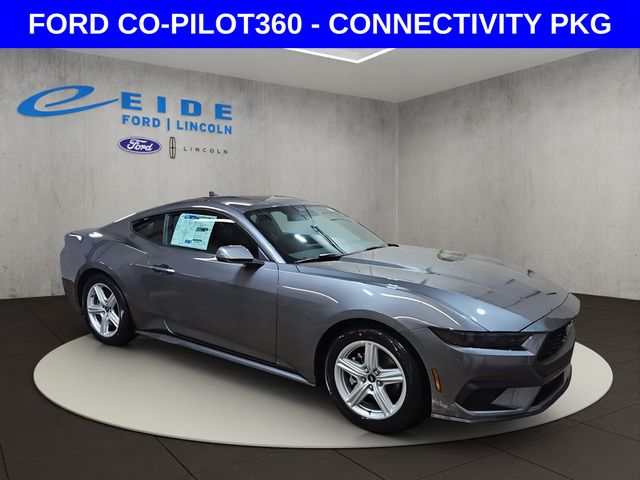 Carbonized Gray Metallic 2026 Ford Mustang EcoBoost Fastback RWD Coupe Rear-Wheel Drive Automatic