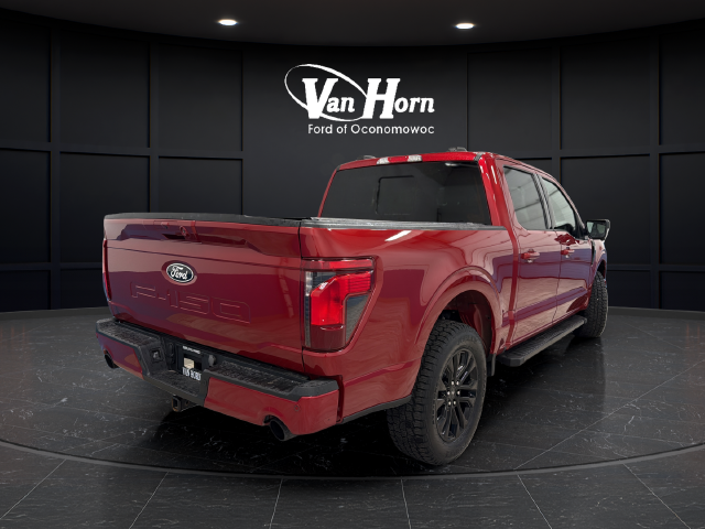 Used 2024 Rapid Red Metallic Tinted Clearcoat Ford XLT image 7