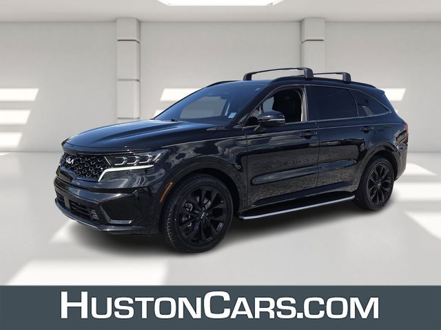 Ebony Black 2022 Kia Sorento SX FWD SUV / Crossover Front-Wheel Drive 8-Speed Dual Clutch