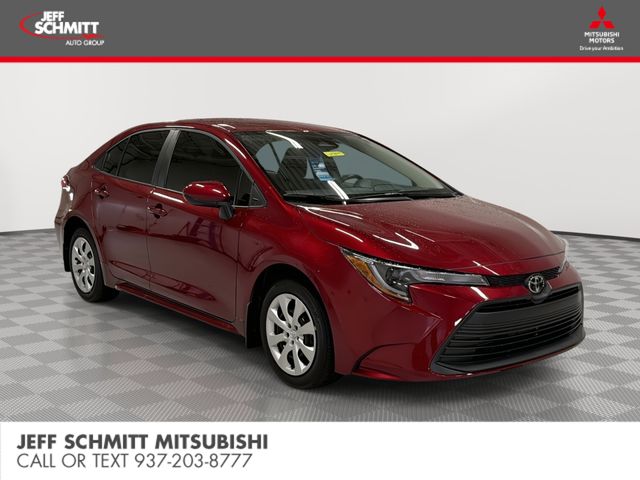 Red (Ruby Flare Pearl) 2026 Toyota Corolla Sedan Front-Wheel Drive Continuously Variable Transmission