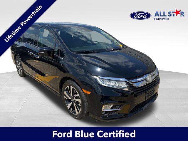 Crystal Black Pearl 2018 Honda Odyssey Touring Elite FWD Minivan Front-Wheel Drive Automatic