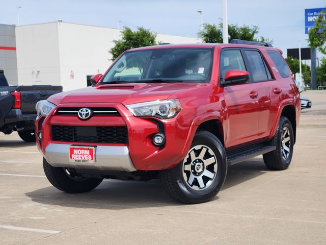 Barcelona Red Metallic 2024 Toyota 4Runner TRD Off-Road 4WD SUV / Crossover Four-Wheel Drive 5-Speed Automatic