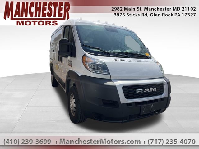 Bright White Clearcoat 2022 RAM ProMaster 1500 118 Low Roof Cargo Van FWD Van Front-Wheel Drive 9-Speed Automatic