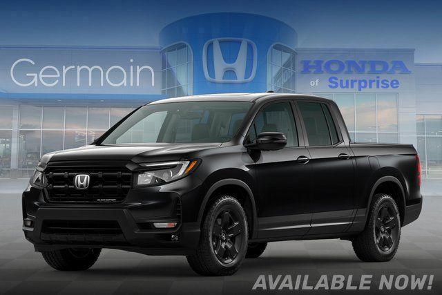 Crystal Black Pearl 2026 Honda Ridgeline Black Edition AWD Pickup Truck All-Wheel Drive 9-Speed Automatic