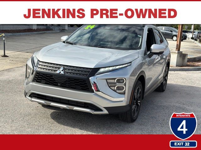 Alloy Silver Metallic 2024 Mitsubishi Eclipse Cross SUV / Crossover All-Wheel Drive Continuously Variable Transmission