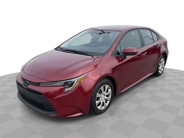 Pearl 2024 Toyota Corolla LE FWD Sedan Front-Wheel Drive Continuously Variable Transmission