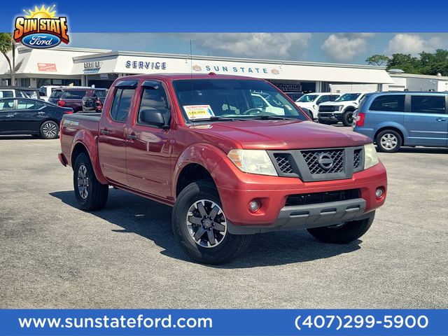 Lava Red 2015 Nissan Frontier Desert Runner Crew Cab Pickup Truck 4X2 5-Speed Automatic Overdrive