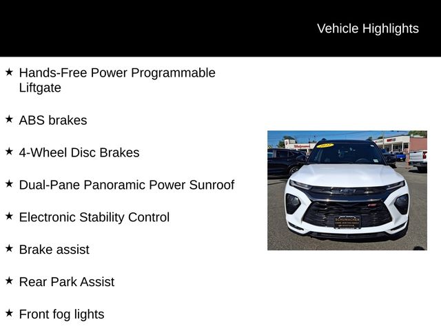 2022 Chevrolet Trailblazer RS photo