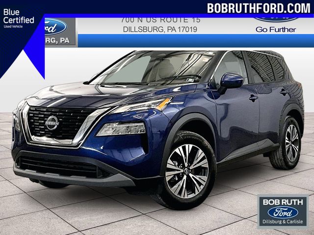 2023 Nissan Rogue SV Blue at Subaru and VW of Moon Township