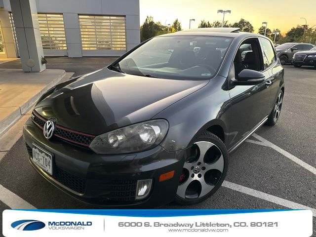United Gray Metallic 2011 Volkswagen Golf GTI Hatchback Front-Wheel Drive 6-Speed Automatic