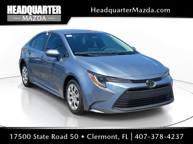 Celestite 2025 Toyota Corolla LE FWD Sedan Front-Wheel Drive Continuously Variable Transmission