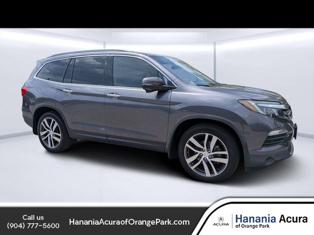 Gray (Modern Steel Metallic) 2018 Honda Pilot SUV / Crossover All-Wheel Drive 9-Speed Automatic