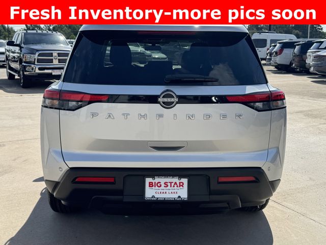 2025 Nissan Pathfinder SV Silver at Texan Dodge Chrysler Jeep Ram