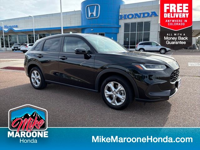 Crystal Black Pearl 2025 Honda HR-V SUV / Crossover All-Wheel Drive Continuously Variable Transmission