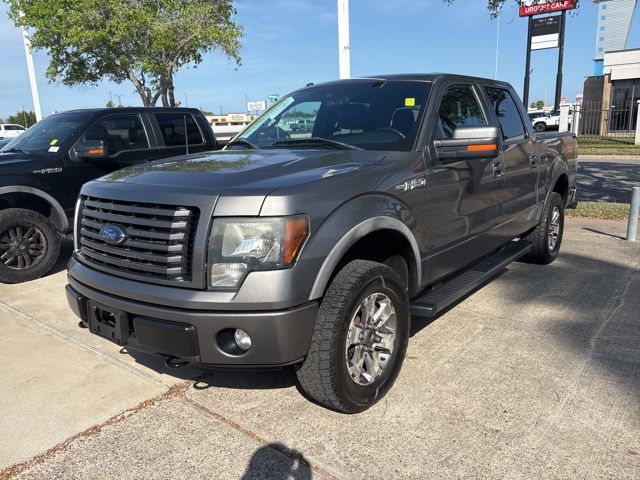 Sterling Gray Metallic 2012 Ford F-150 FX4 SuperCrew 4WD Pickup Truck Four-Wheel Drive 6-Speed Automatic