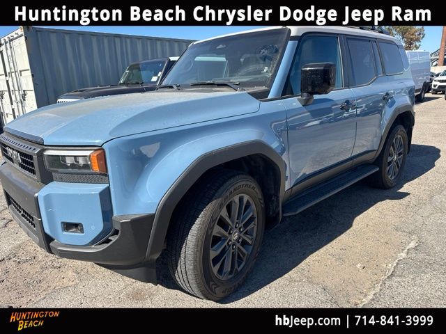 Heritage Blue/Gray Scape 2024 Toyota Land Cruiser SUV / Crossover Four-Wheel Drive 8-Speed Automatic