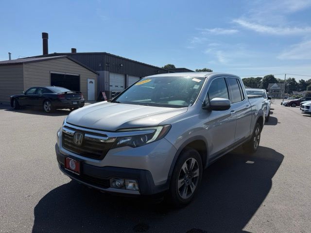 Lunar Silver Metallic 2017 Honda Ridgeline Pickup Truck All-Wheel Drive 6-Speed Automatic