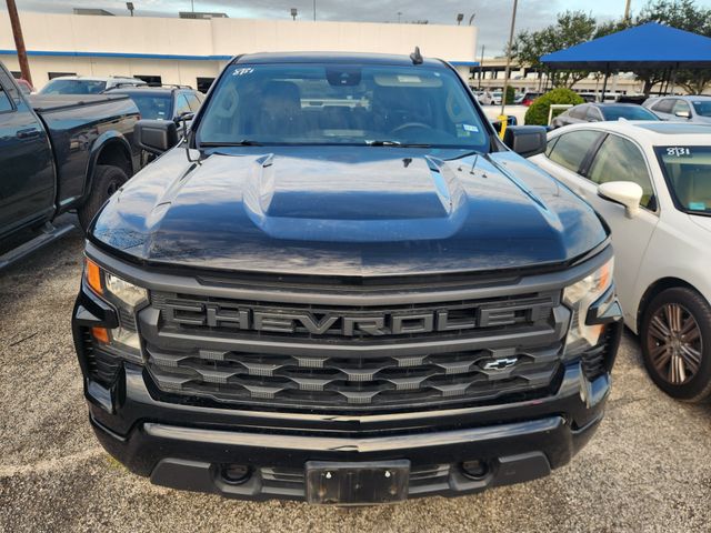 2022 Chevrolet Silverado 1500 Custom Black at Cook Ford
