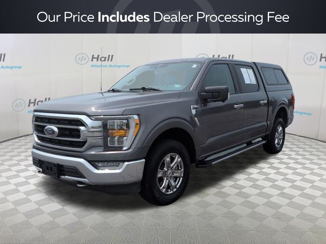 Gray Metallic 2021 Ford F-150 Pickup Truck Four-Wheel Drive Automatic